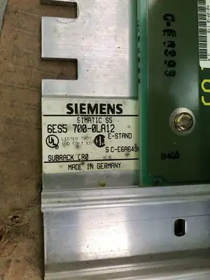 Siemens 6ES5-942-7UB11 Simatic S5 CPU Module w/ 3 Modules – 6ES5-951-7LB21-