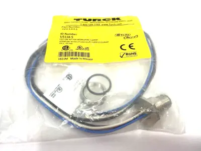 NEW TURCK EUROFAST PANEL MOUNT RECEPTACLE CONNECTOR M12 4-PIN U5118-5