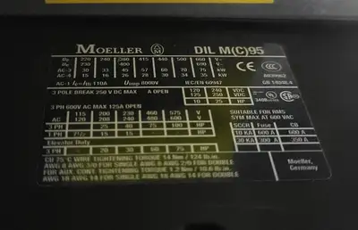 USED MOELLER DILM95