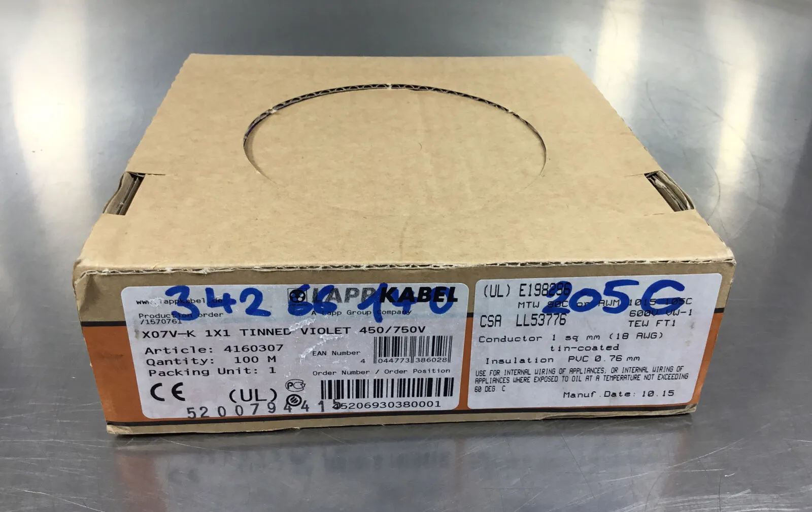 Used Lapp Kabel _UNKNOWN_ Cable & Wire South Carolina US | Palmetto Automation #1165963