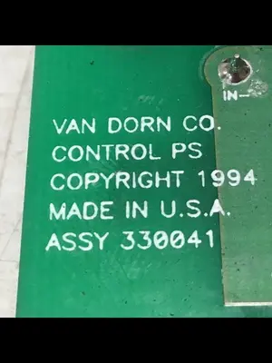 USED VAN DORN PC330-041