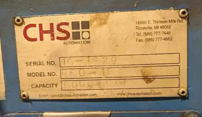 2011 CHS R60-18 Uncoiler | Universal Press & Machinery (UPM) (4)