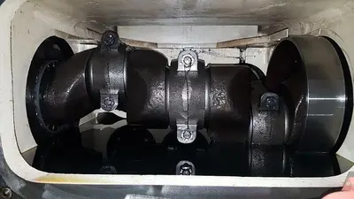 USED OILWELL A-336H / (NATIONAL 202T-6M) TRIPLEX INJECTION/DISPOSAL PUMP