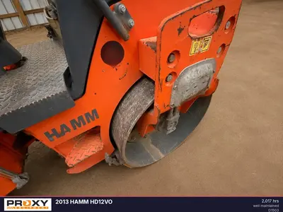 Used 2013 HAMM HD12VO Tandem Rollers Ohio US | Proxy Equipment #1426043