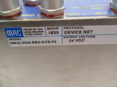 Used Mac Device Net 24 VDC W/ Manifold Solenoid Valves Michigan US | Maverick Industrial Sales #1410867