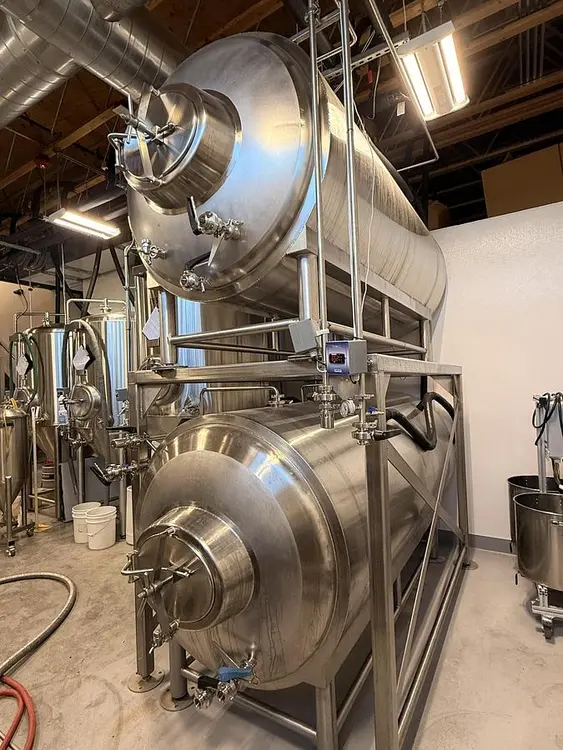 Used 2022 PRACTICAL FUSION 20 BBL LAGER Stainless Steel Tanks Oregon US | Ager Tank & Equipment Co. #1567597