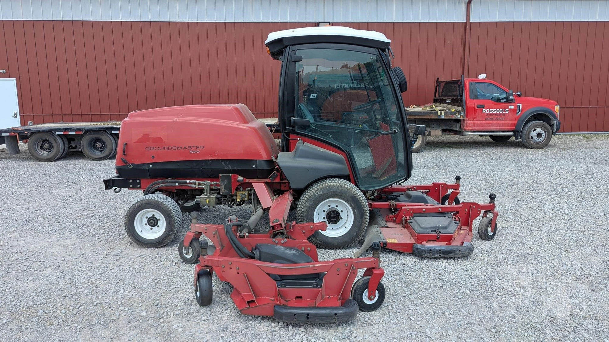 USED 2009 TORO GROUNDSMASTER 5910