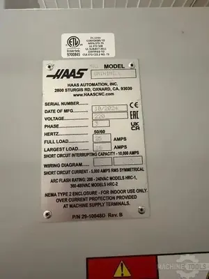 Used 2024 HAAS SUPER MINI MILL Vertical Machining Centers Arizona US | KD Machinery #1279169