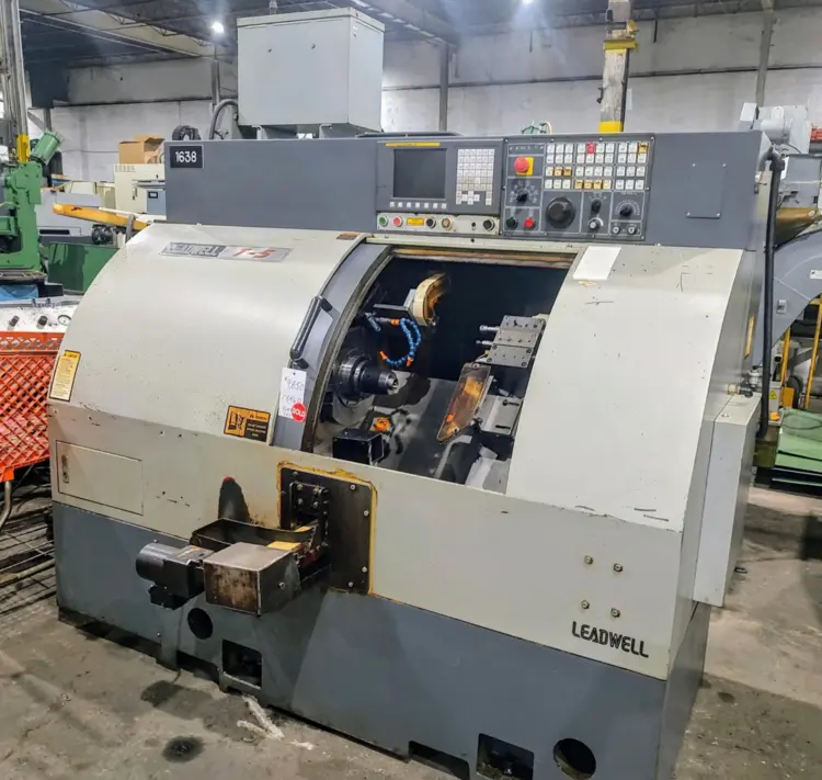 Used 2011 LEADWELL T-5 CNC Lathes Ohio US | Toolquip, Inc. 1 #77355