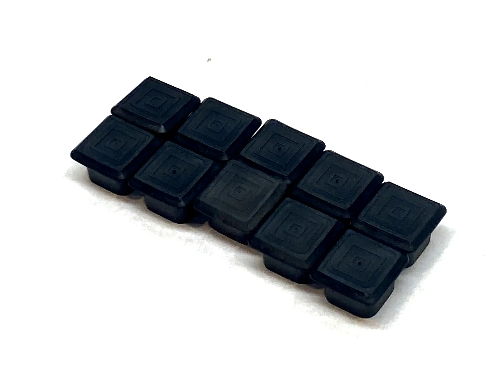 USED CAPLUGS SQUARE TUBE FINISHING PLUG BLACK LOT OF 10