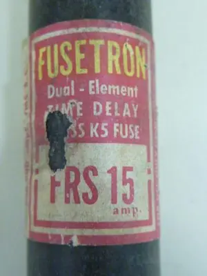 USED FUSETRON FRS-15