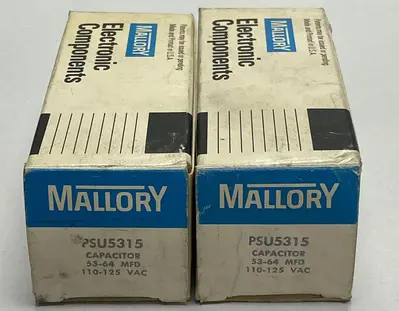 New | in-Stock MALLORY PSU5315 Miscellaneous Equipment (Electrical & Power) | Surplus Asset Holdings #1190568