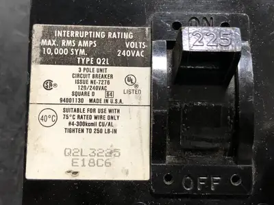 USED WESTINGHOUSE Q2L3225
