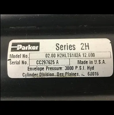 USED PARKER 02.00 H2HLTS182A 12.000