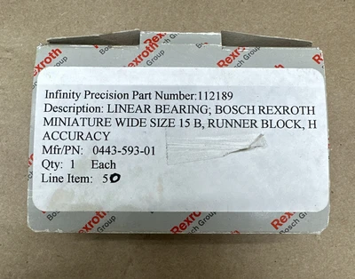 NEW Bosch Rexroth 0443-593-01