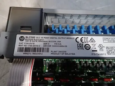 Used ALLEN BRADLEY 1746OV16 PLC Input & Output Ohio US | HGR 24 #786970