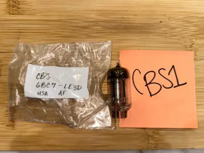 USED CBS 6CB7-LE3D ELECTRON TUBE