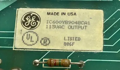 Used GE FANUC IC600YB904B Industrial Controls Ohio US | Surplus Asset Holdings #1243341