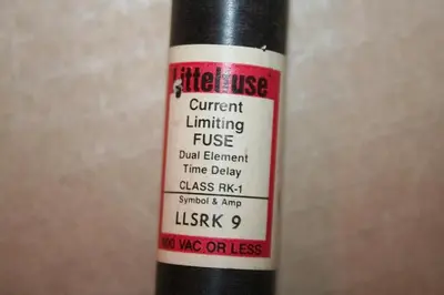 USED LITTELFUSE LLSRK-9