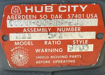 USED Hub City 0220-60919-211