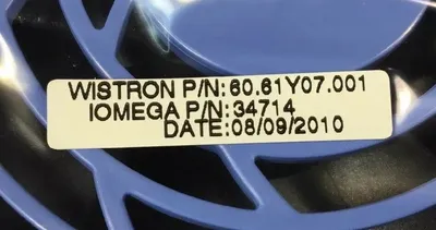 Used Iomega _UNKNOWN_ Electronic Component Fans South Carolina US | Palmetto Automation #1166506