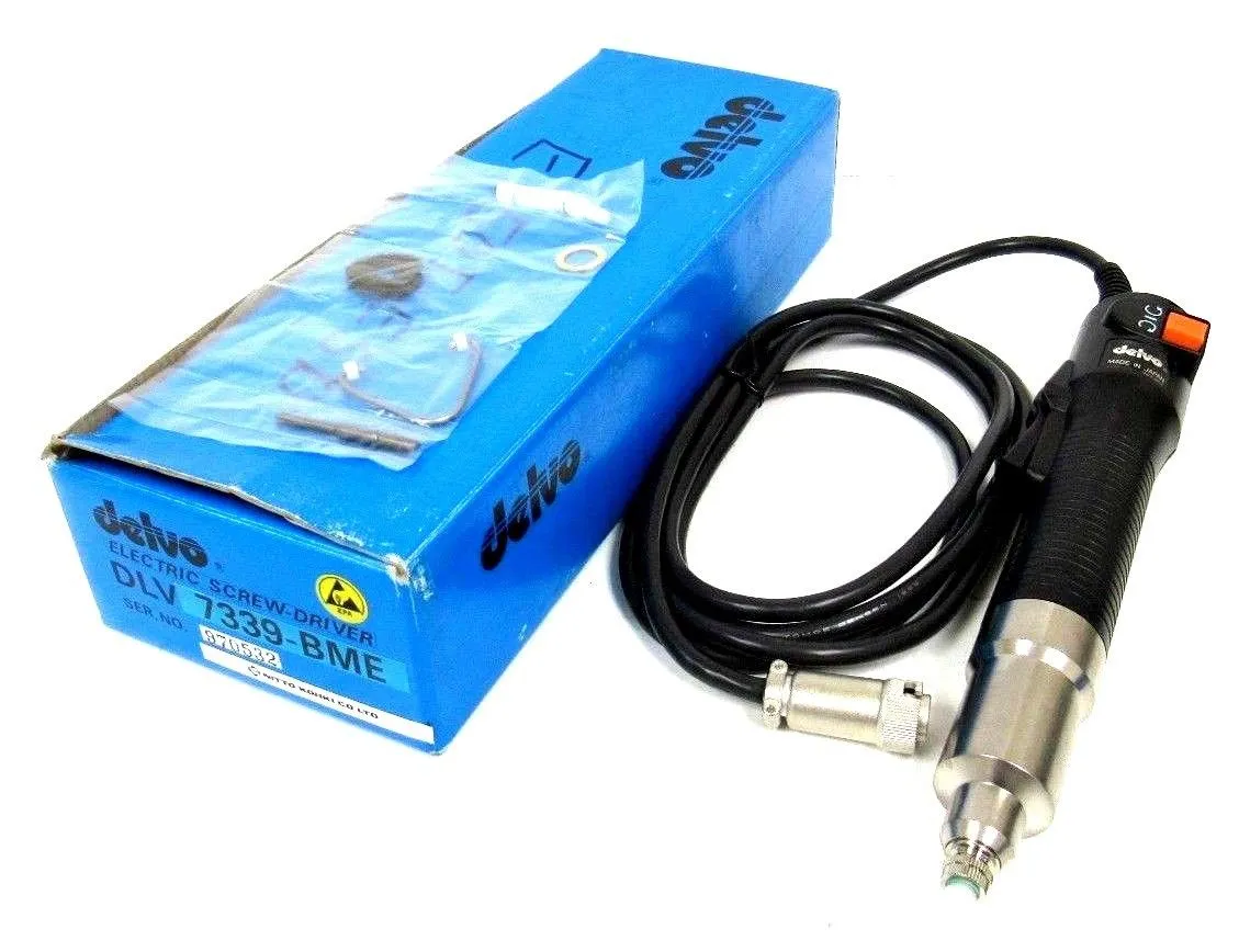 NEW DELVO DLV7339-BME ELECTRIC SCREW DRIVER DLV7339BME ES50T-ESD