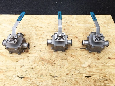 Bradford Dixon 1.5” Ball Valves – Stainless Steel Construction