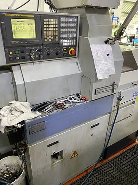 Used 2005 STAR SB-16 Swiss Type Automatic Screw Machines Michigan US | Ultimate Tube Bender Parts Plus #201157