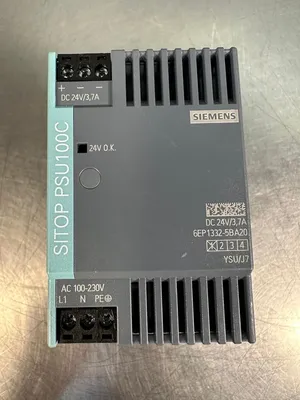 Siemens 6EP1332-5BA20 DC 24V/3.7A SITOP PSU100C Power Supply (4D-42)
