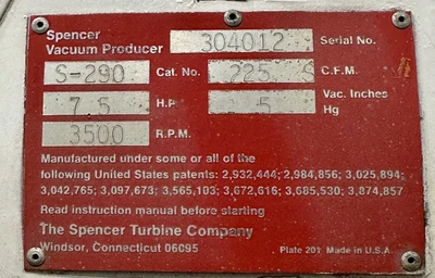 Used _UNKNOWN_ _UNKNOWN_ Vacuum Cleaners West Virginia US | Cooper Industries #1409572
