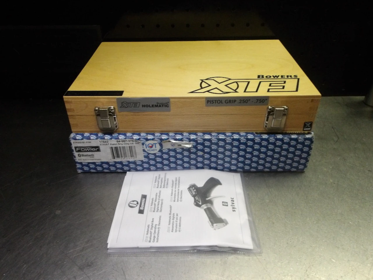Fowler .25-.75" Blue Tooth Pistol Grip Digital Bore Gage 54-567-375-BT (LOC2240)