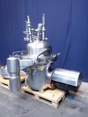 Westfalia SAMM 12006 warm milk separator, 316SS.