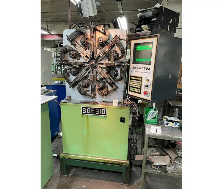 Used BOBBIO CNC 502 SPRING COILING Wire Benders | Apt International N.V #365291
