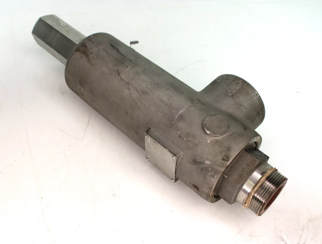 Farris 27FA45-M40 Pressure Relief Valve Series 2700 Stainless Steel 1.5" 100PSI
