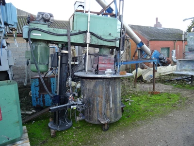 24 kw Westerlins Sawtooth Dissolver  Mixer raise lower mixer DS 30-K