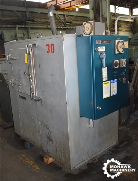 1350-DEGREE DESPATCH “FCH1-45” ELECTRIC CABINET TYPE HEAT-TREAT FURNACE w/TRAYS (18” X 24” X 18”)