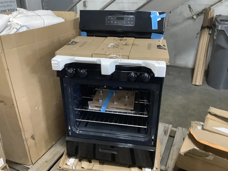 Used GE JGBS66DEK6B8 Gas Cooking Equipment Michigan US | Miedema Asset Management Group #1461370