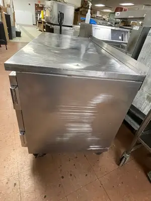 New | in-Stock Beverage Air Used 60" Beverage Air WTR60A Worktop Refrigerator with New Compressor 120V Worktop Refrigerators Illinois US | Falcon Restaurant Supply #1374923