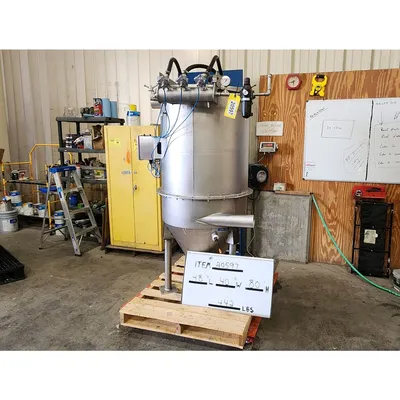 Used 30" Dia. Stainless Steel Reclaim Filter Receiver Collector