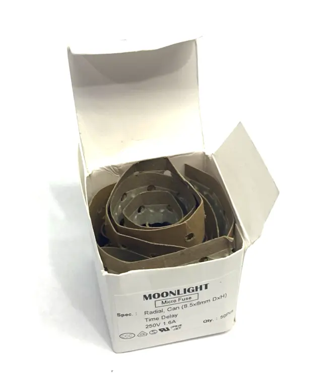 New | in-Stock Moonlight Micro-Fuse, Radial, Can, 8.5x8mm DxH BOX OF 49 Capacitors Michigan US | Maverick Industrial Sales #1389106