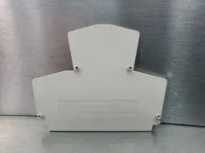 WEIDMULLER WAP/WDK2.5 Terminal End Cap Module, Lot of 3. 4A-41