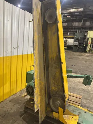 15 HP G&P MODEL 4168 4" X 168" BELT GRINDER: YOBRO #24126