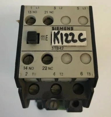Used SIEMENS 3TB4212-0B Starters Indiana US | J&J Industrial Supply #520756