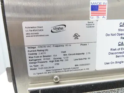 Used STRATUS _UNKNOWN_ HVAC Parts and Equipment Indiana US | Arrow Industrial #1408530