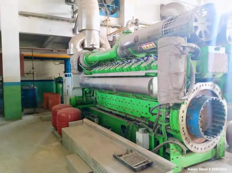 Used JENBACHER JGS 620F Diesel Generators Illinois US | Aaron Equipment #130715