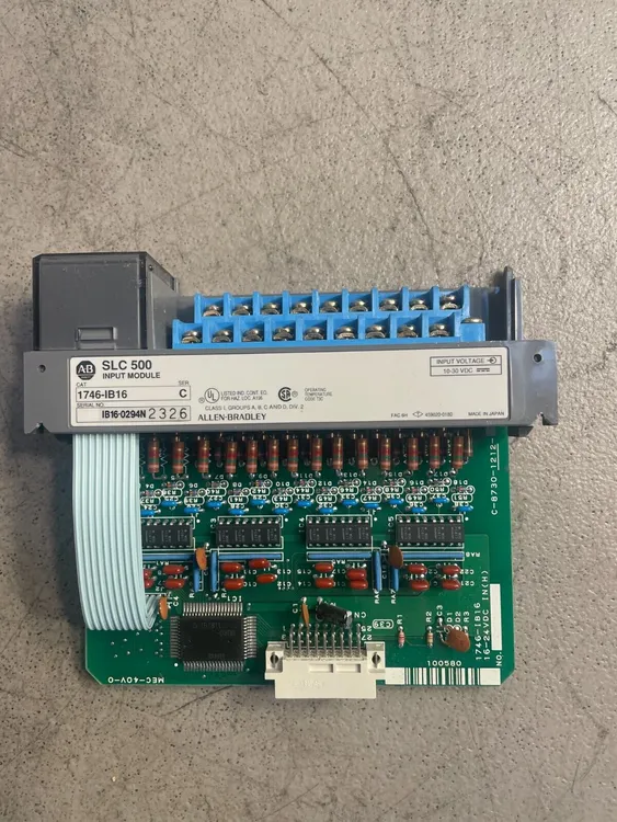 Used ALLEN BRADLEY ALLEN BRADLEY SLC 500 1747-IB16 Series C PLC Input & Output South Carolina US | Palmetto Automation #1163382
