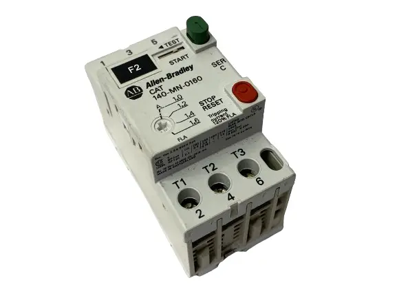 Used ALLEN-BRADLEY SER. C MANUAL MOTOR STARTER 3-POLE 600V Starters Michigan US | Maverick Industrial Sales #1090622