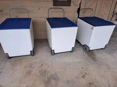 Cart, 26" x 18" x 23", Insulated, On Wheels (6) #S734619
