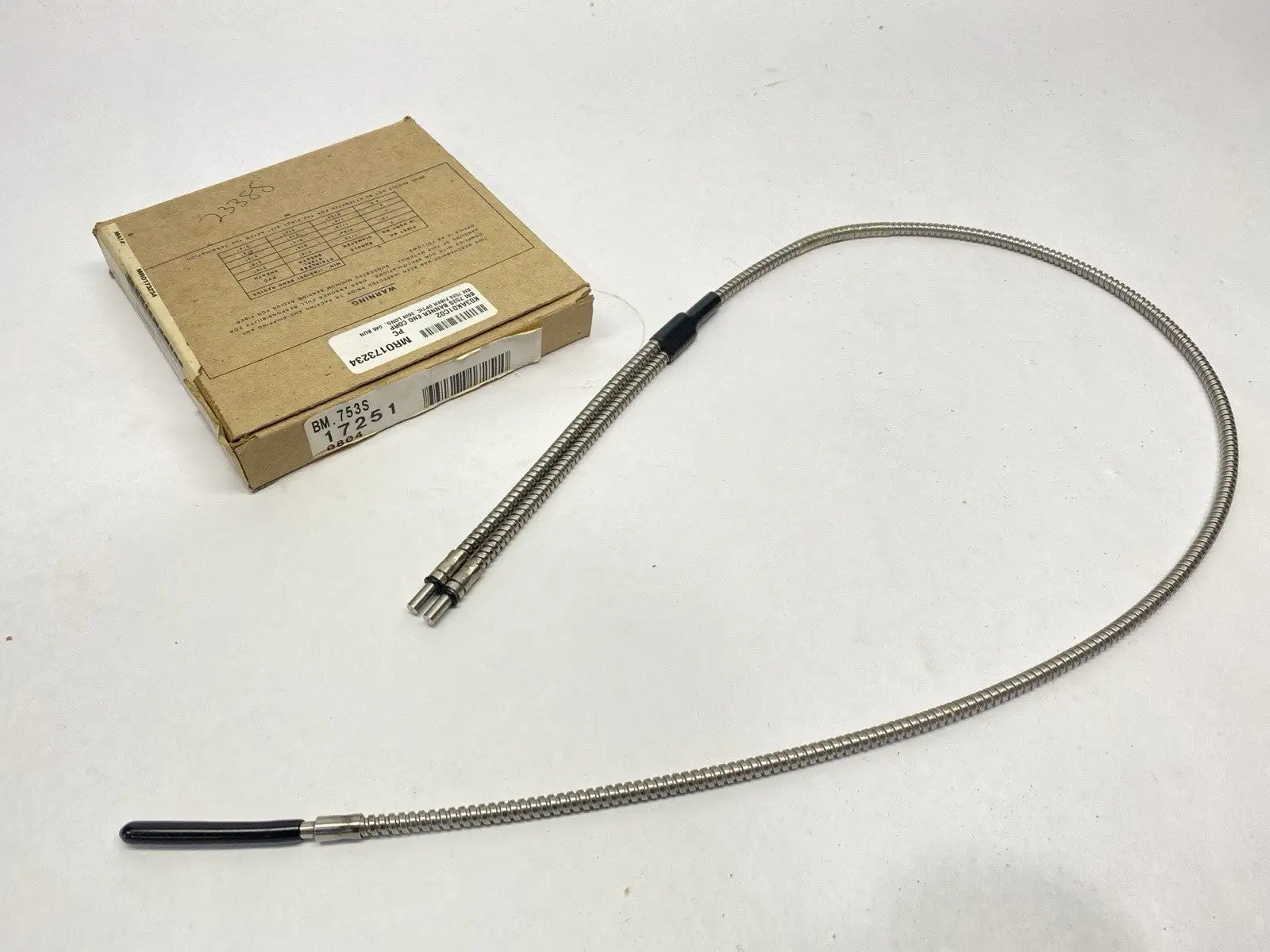 BM.753S | Banner  Heavy Duty Fiber Optic Cable 17251 - New Other