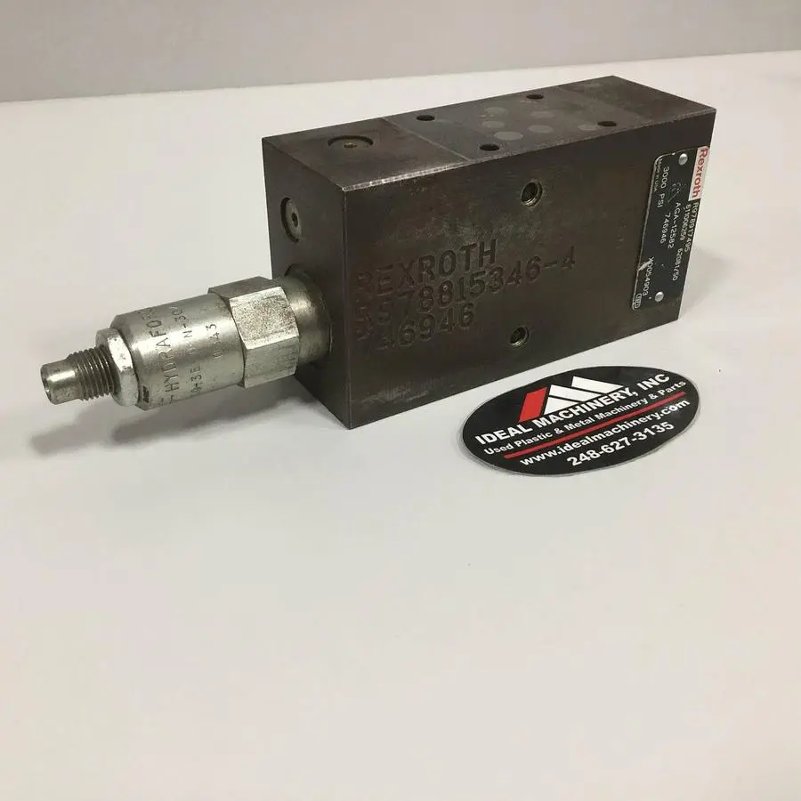 Used REXROTH R978917495 Valves/Fittings Michigan US | Ideal Machinery #1277146